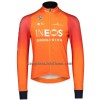Maglia 2022 INEOS Grenadiers Manica Lunga Arancia Maglia 2022 INEOS Grenadiers Manica Lunga Arancia